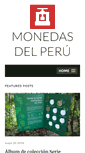 Mobile Screenshot of monedasdelperu.com
